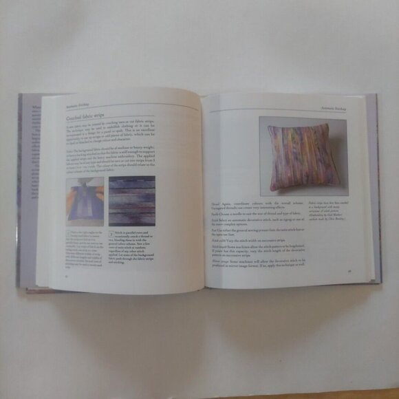 Machine Embroidery by Gail Harker 1990 Hardcover - Picture 9 of 11